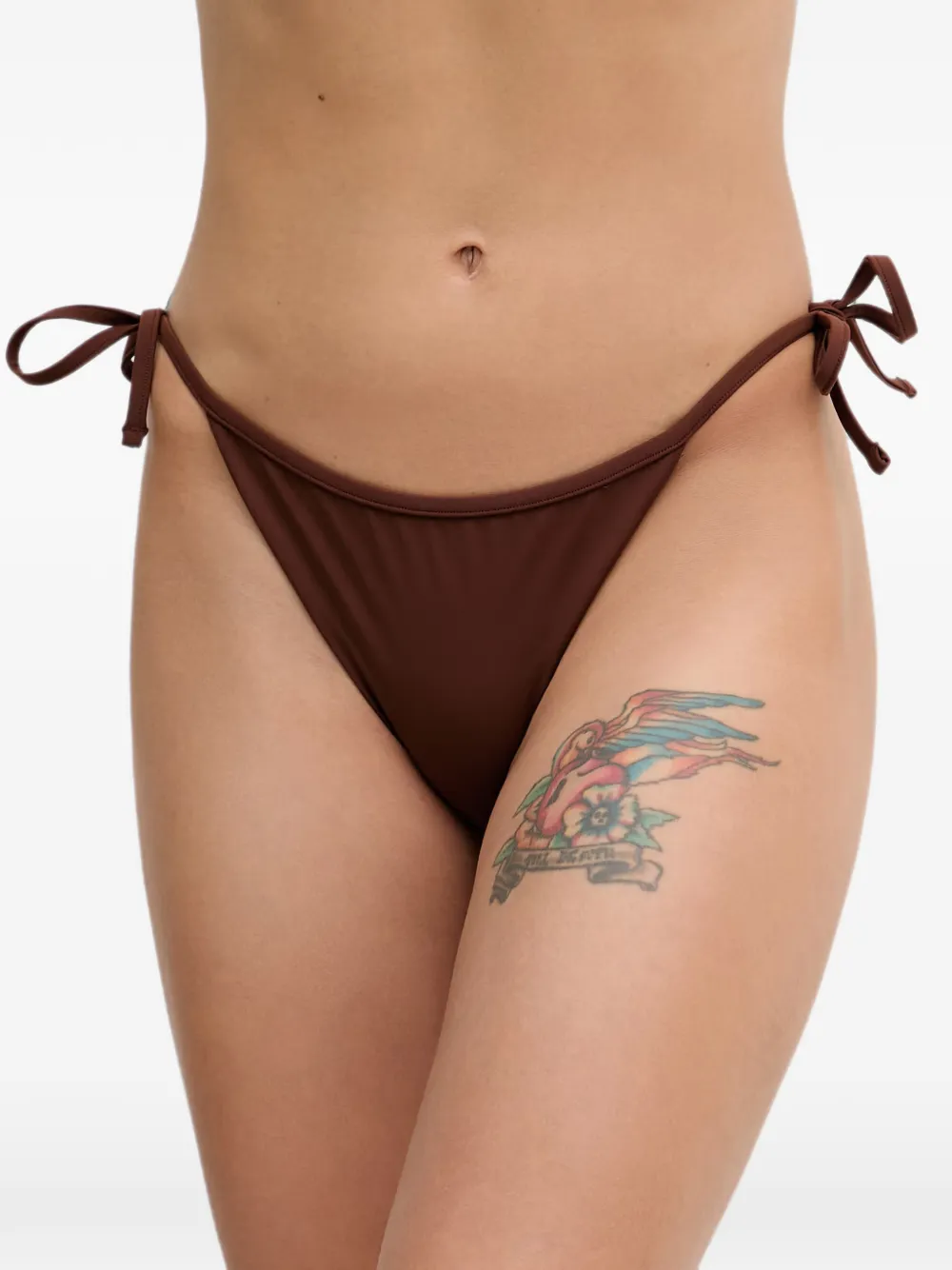 Ea7 Emporio Armani logo-detail bikini - Braun