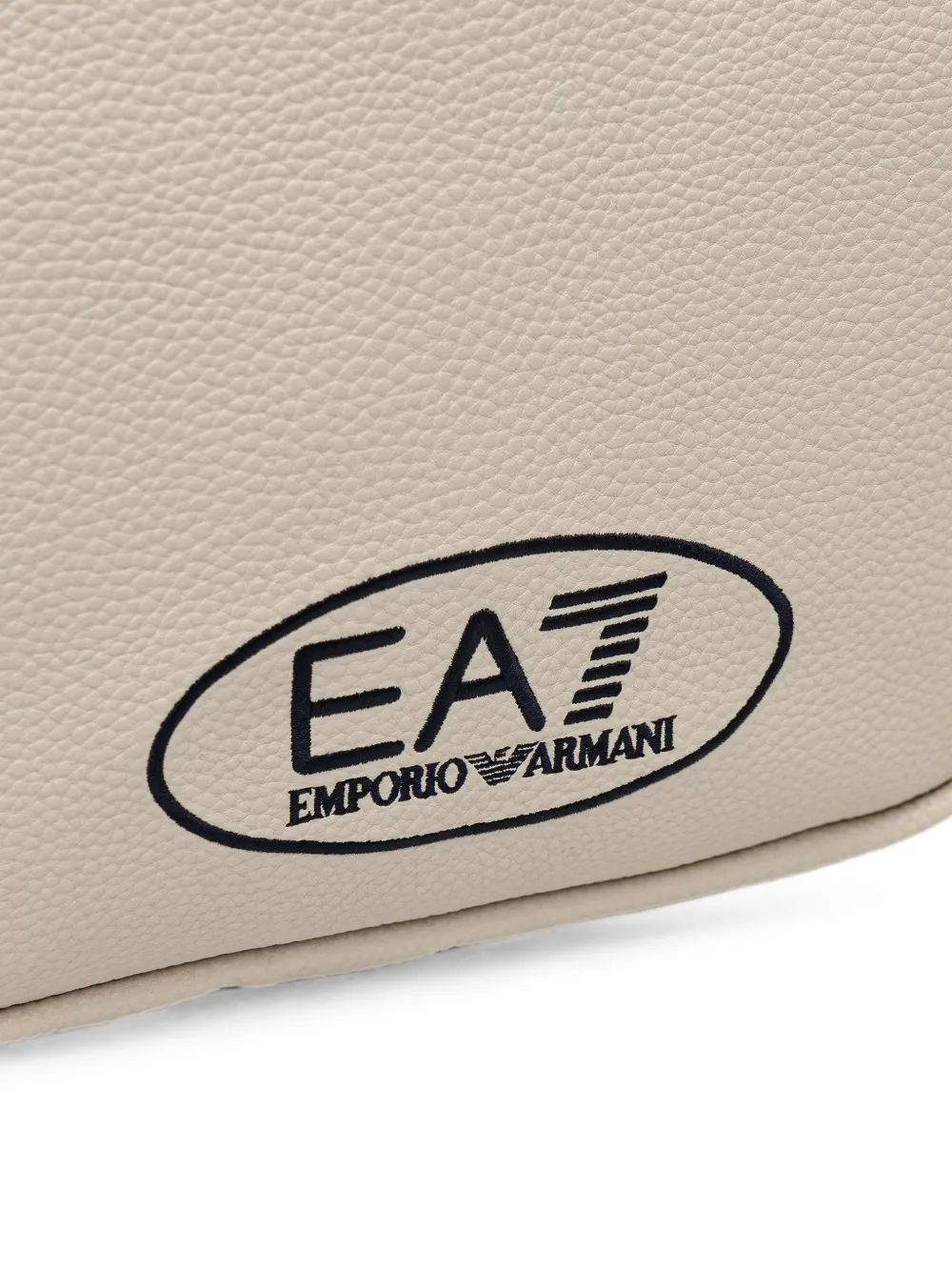 Ea7 Emporio Armani Duffeltas met logo Beige