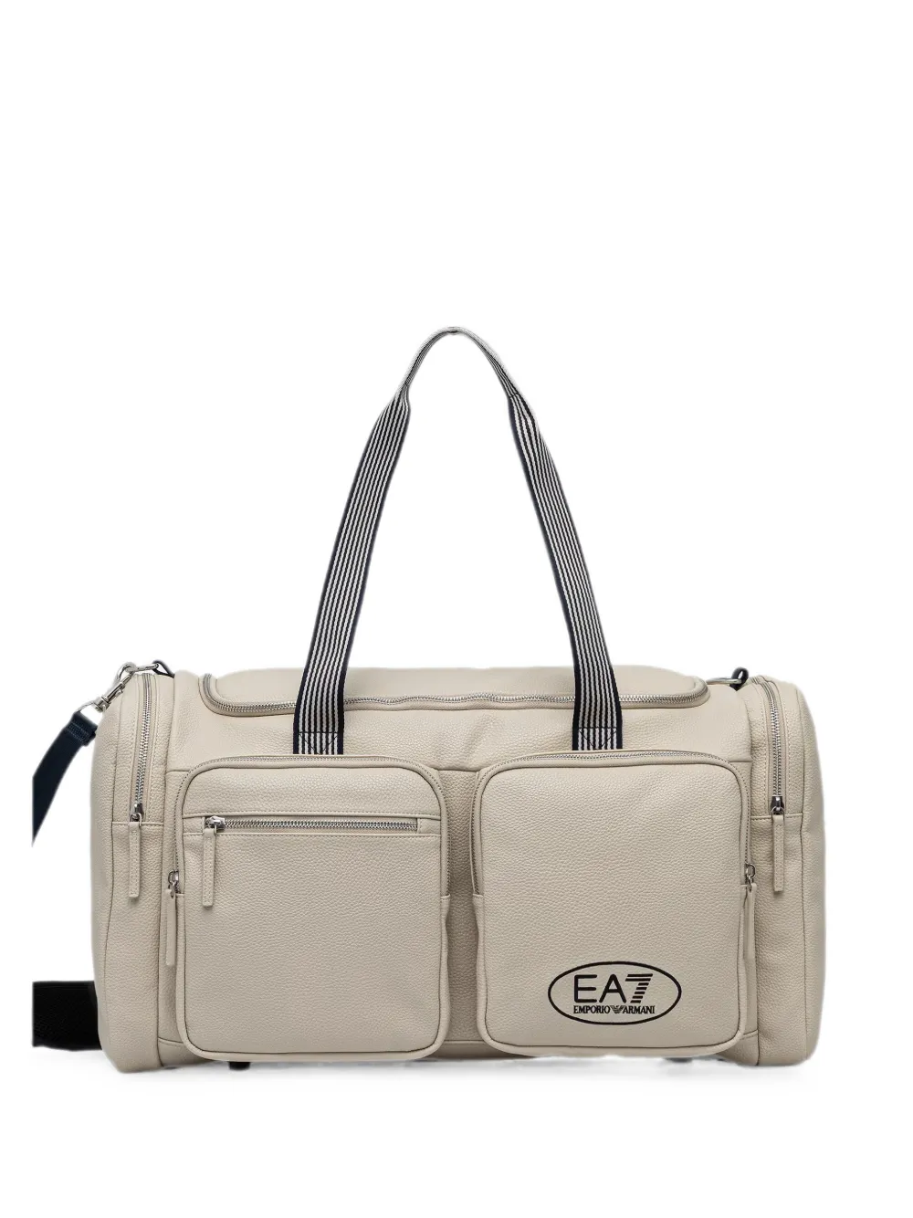 Ea7 Emporio Armani logo-stamp duffle bag - Toni neutri
