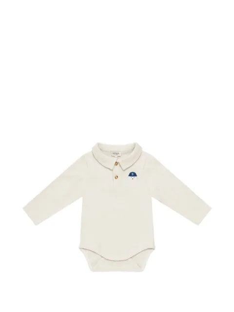 Donsje Paulo embroidered long-sleeve bodysuit