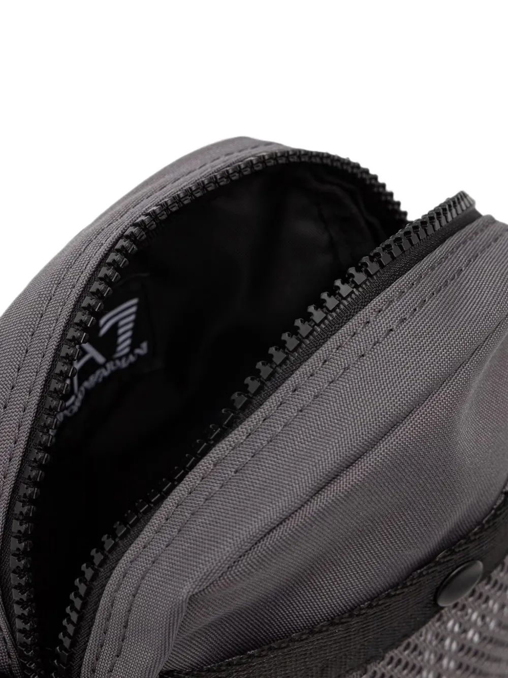 Ea7 Emporio Armani Heuptas met mesh vlak en logo-print Grijs