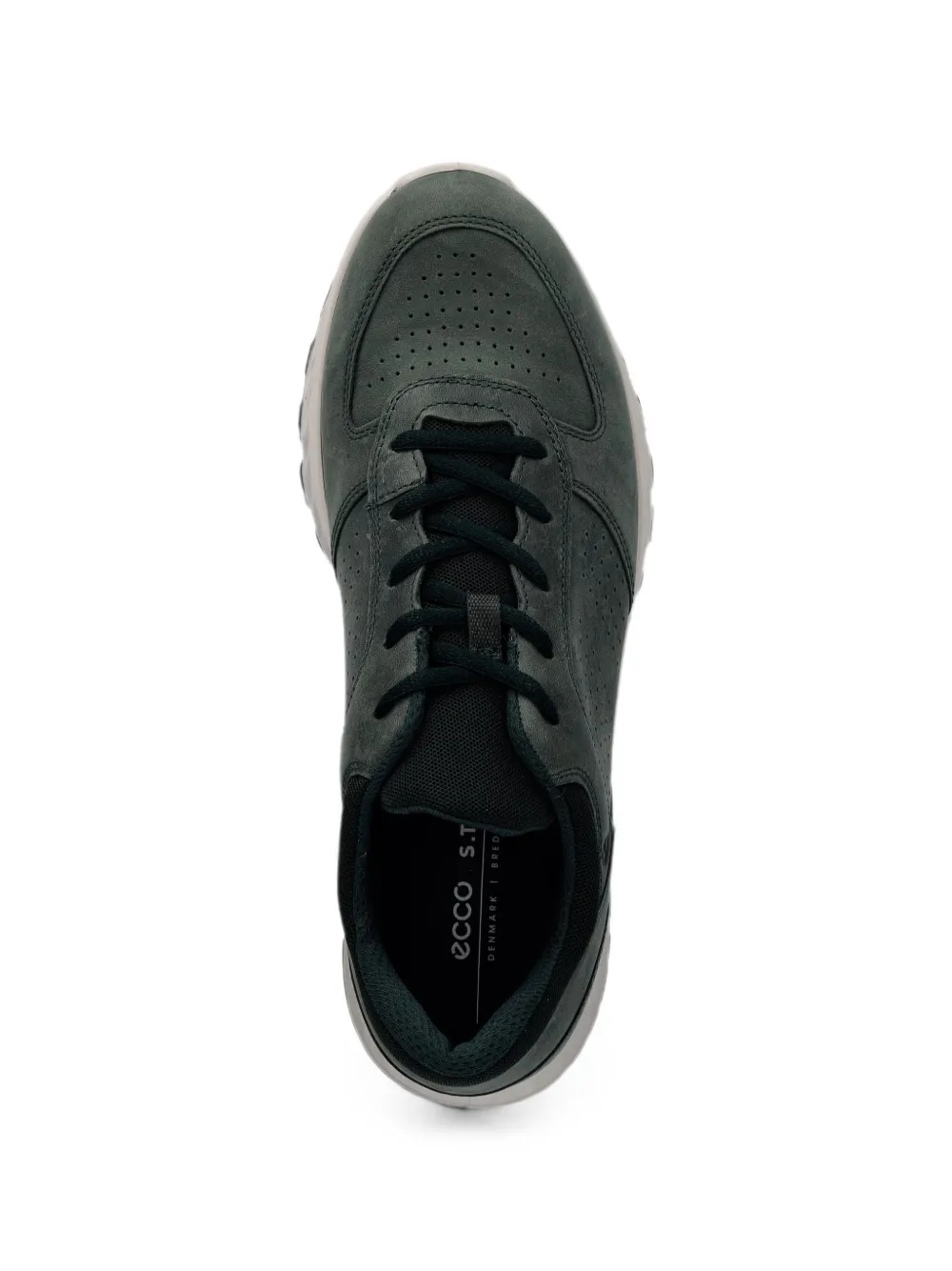 ECCO perforated sneakers Groen