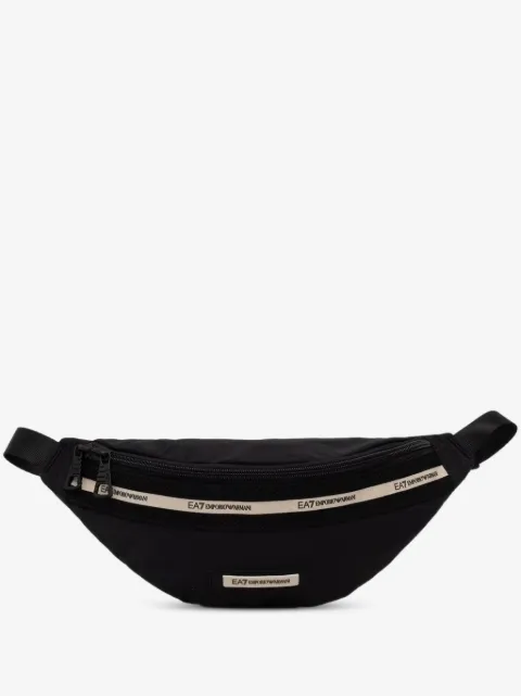 Ea7 Emporio Armani cangurera con logo
