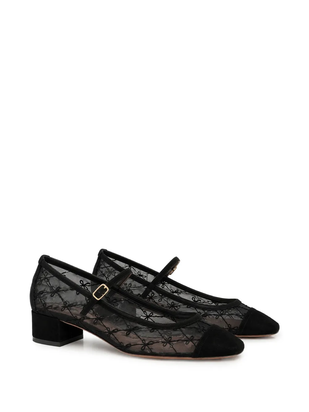 Aquazzura Mayor Mesh pumps Wit