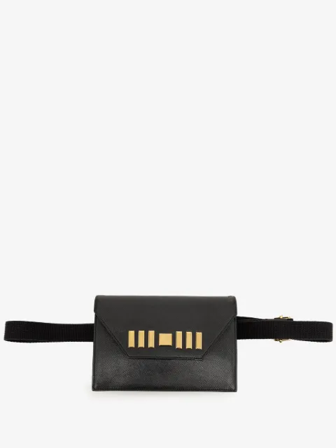 Saint Laurent Pre-Owned 20th Century Studded Leather belt bag