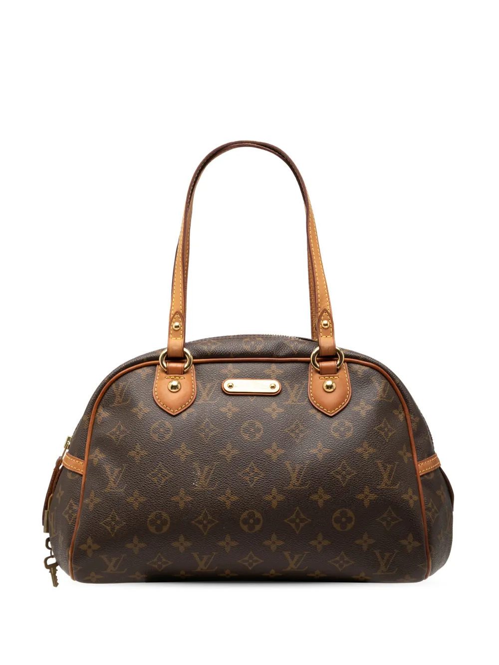 Louis Vuitton Pre-Owned 2011 Monogram Montorgueil PM Handtasche - Braun
