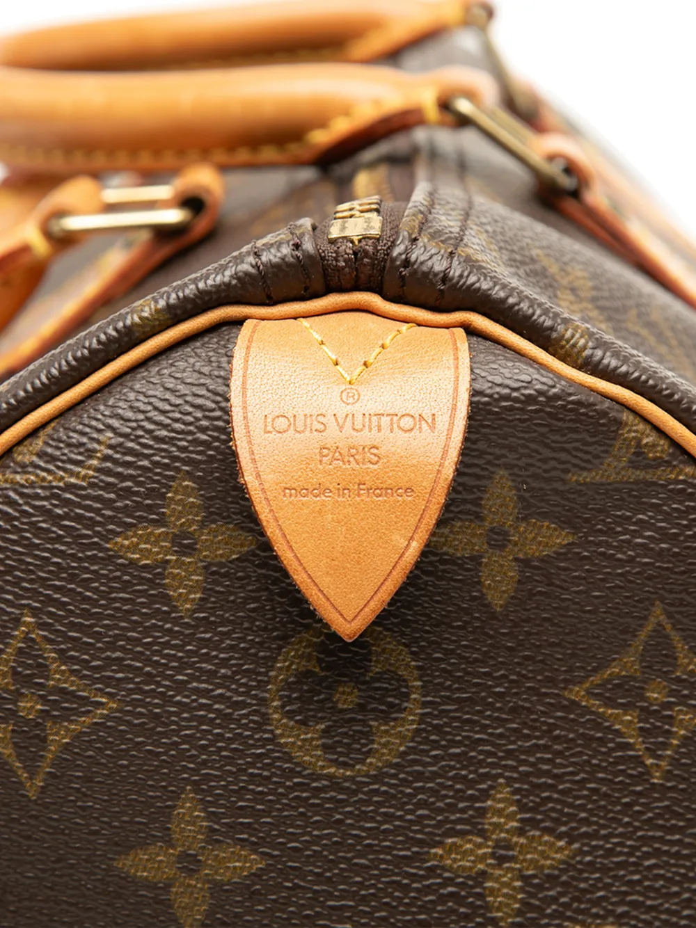 Louis Vuitton Pre-Owned 1994 Monogram Speedy 35 Boston Bag | Brown
