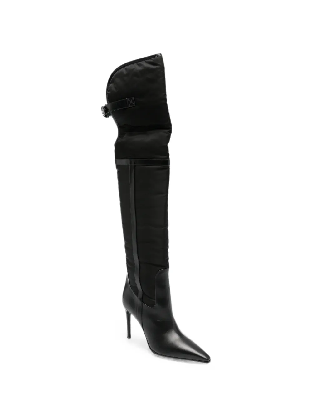 DSQUARED2 buckle-detail pointed-toe boots Zwart