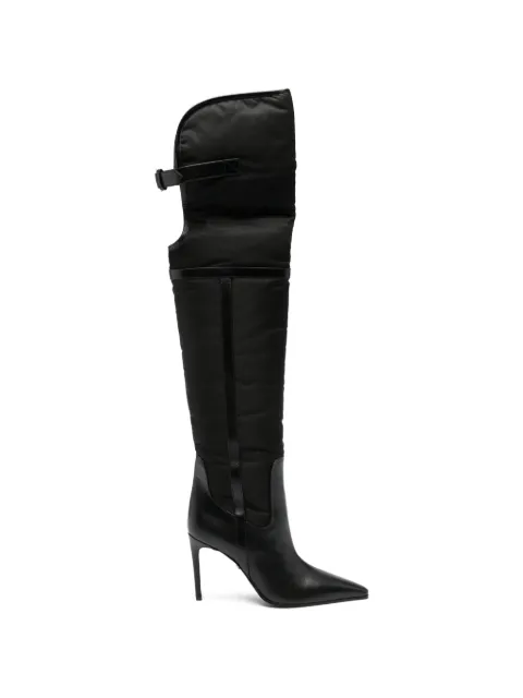 DSQUARED2 buckle-detail pointed-toe boots