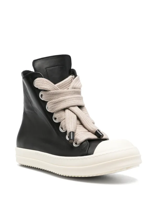 Rick Owens Jumbolace Sneaks Sneakers | Black | FARFETCH