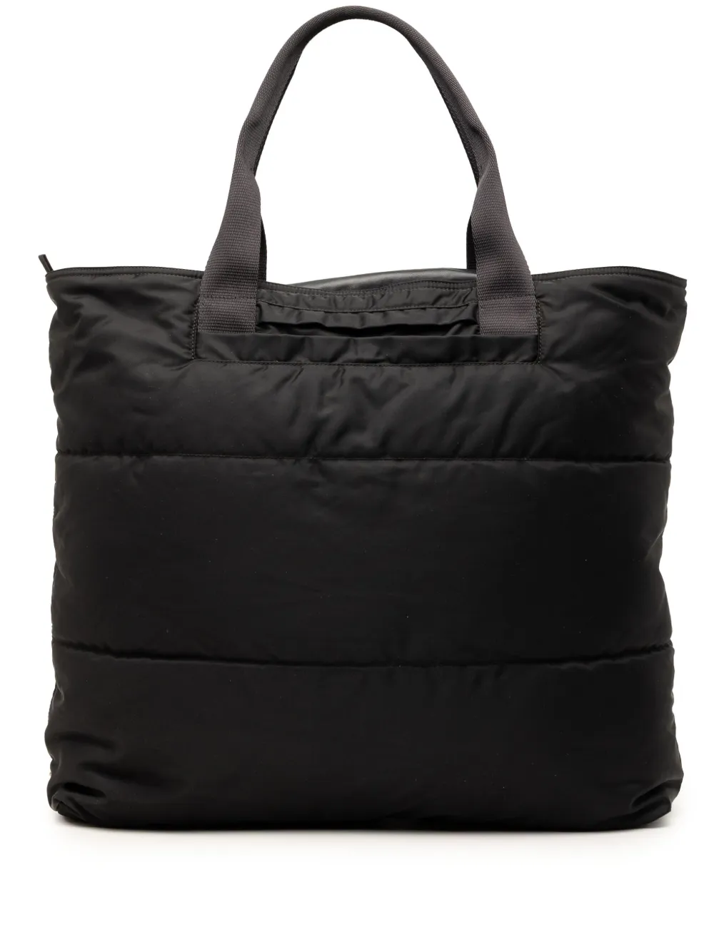 Prada Pre-Owned Borsa tote in tessuto Bomber 2013-2026 - Nero