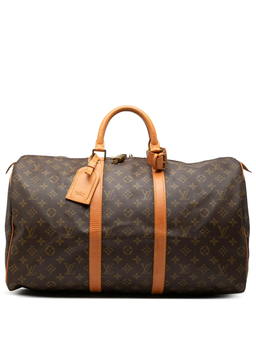 Louis Vuitton Pre-Owned Borsa da viaggio Keepall 50 con monogramma 1988 - Marrone