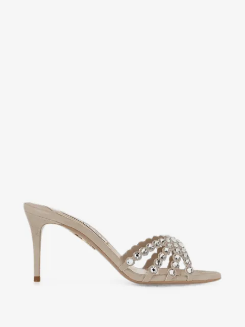 Aquazzura sandales Tequilla à ornements en cristal