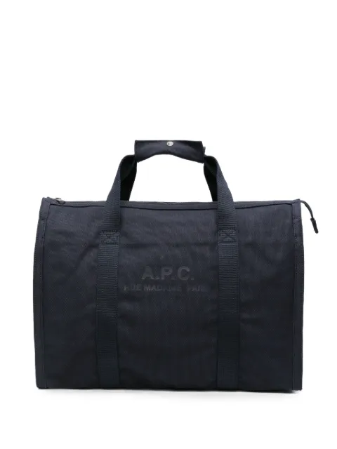 A.P.C. bolso shopper con logo