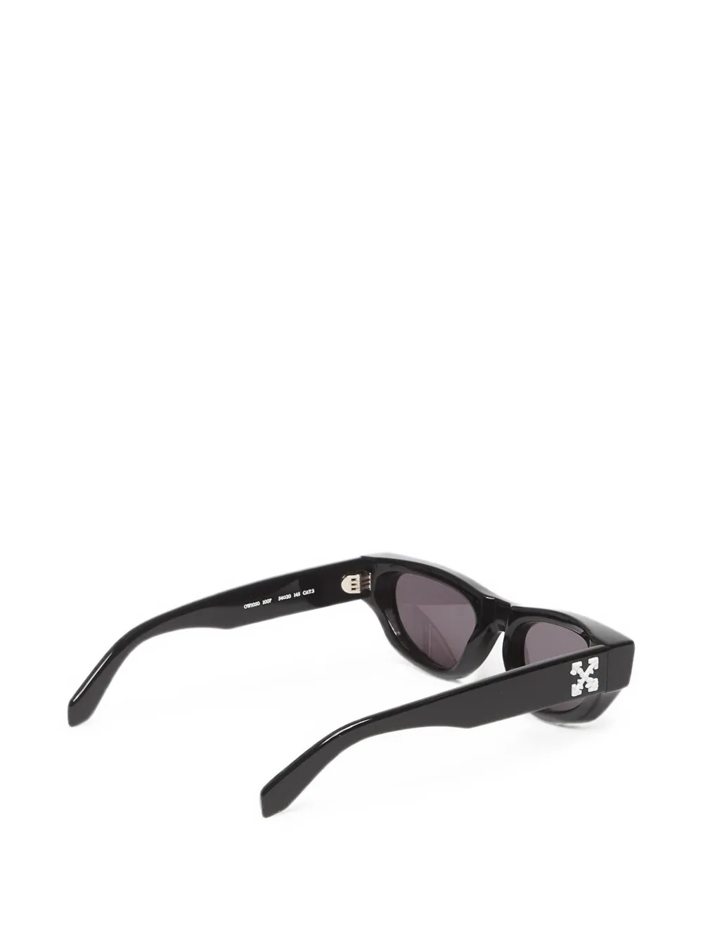 Off-White Honolulu cat-eye zonnebril Zwart