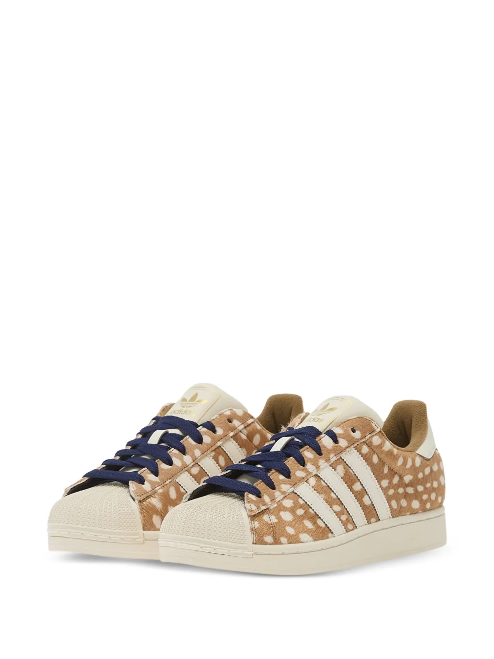 adidas Superstar II animal-print sneakers Beige
