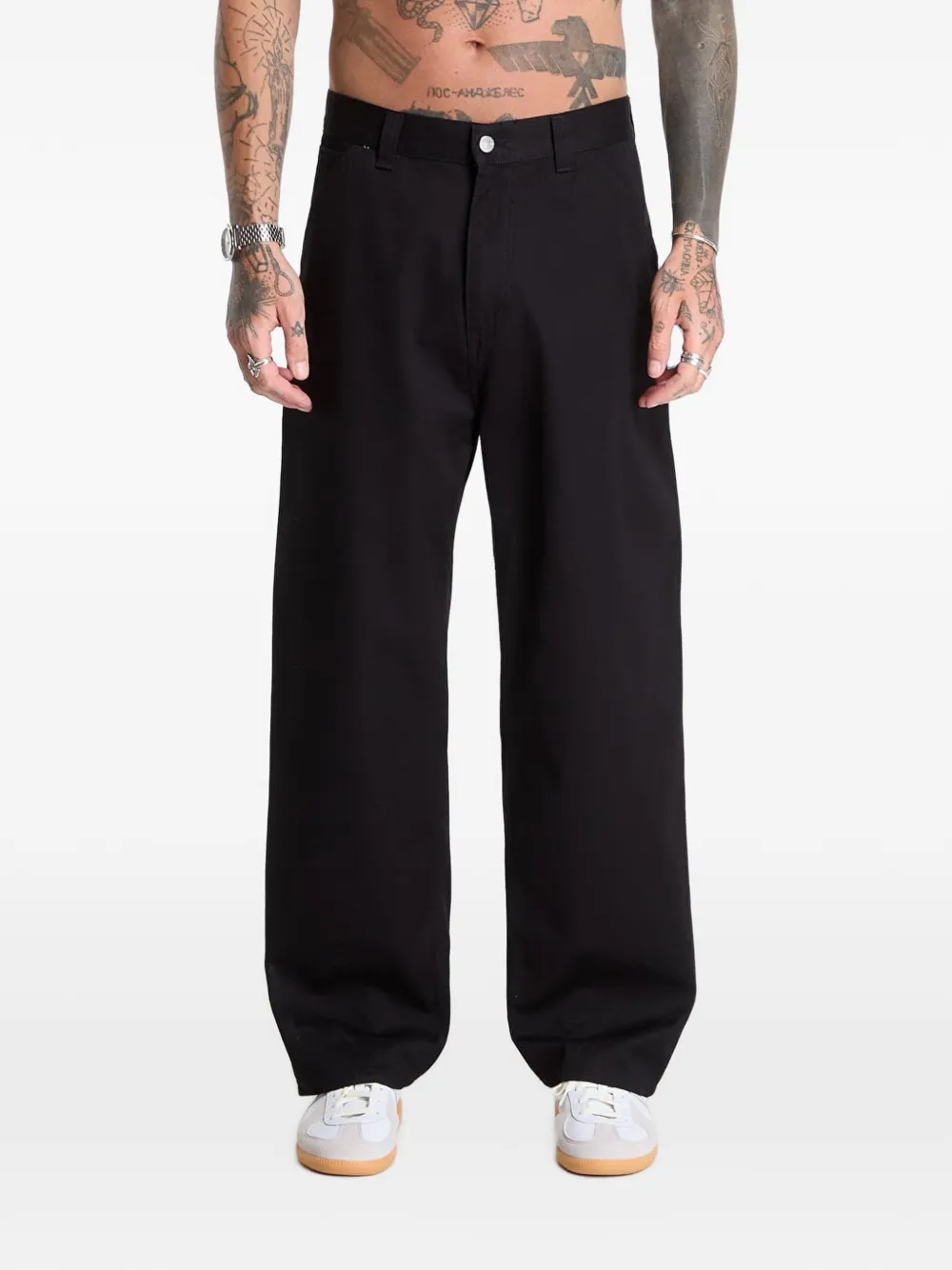 Carhartt WIP Pantaloni sportivi OG Single Knee - Nero
