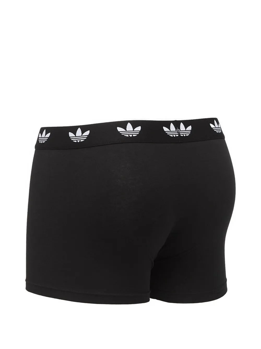 adidas logo-waistband trunks Zwart