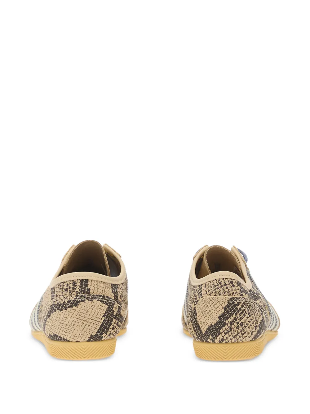 adidas Japan Decon snakeskin-effect sneakers Beige