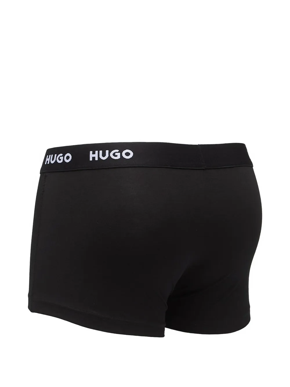 HUGO Boxershort met logoband Zwart