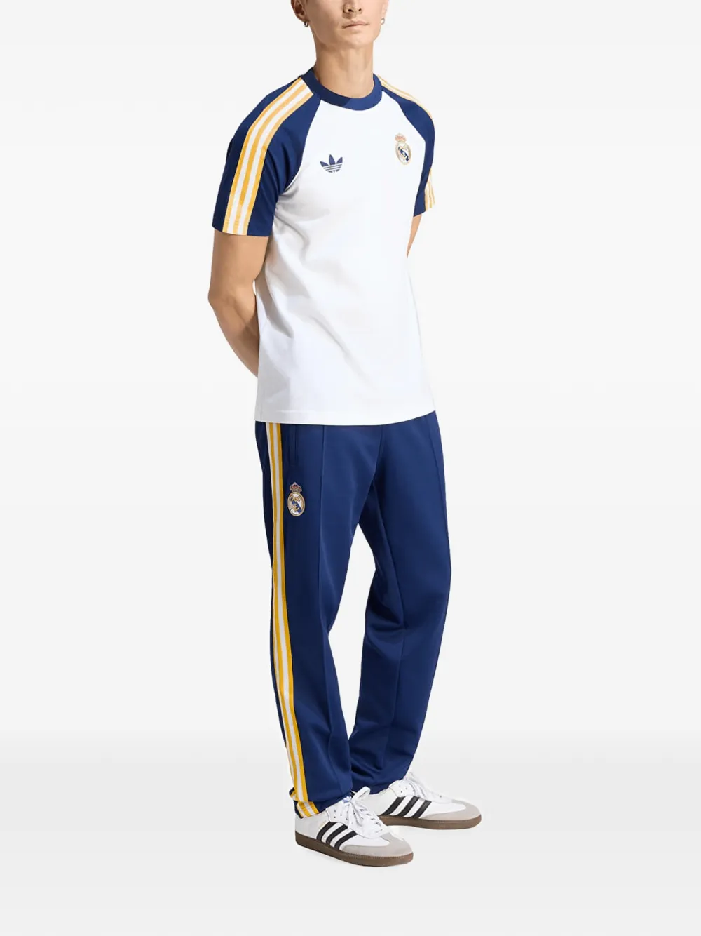 adidas Real Madrid Originals T-shirt Wit