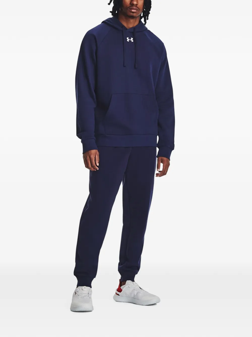 Under Armour Rival Fleece hoodie Blauw