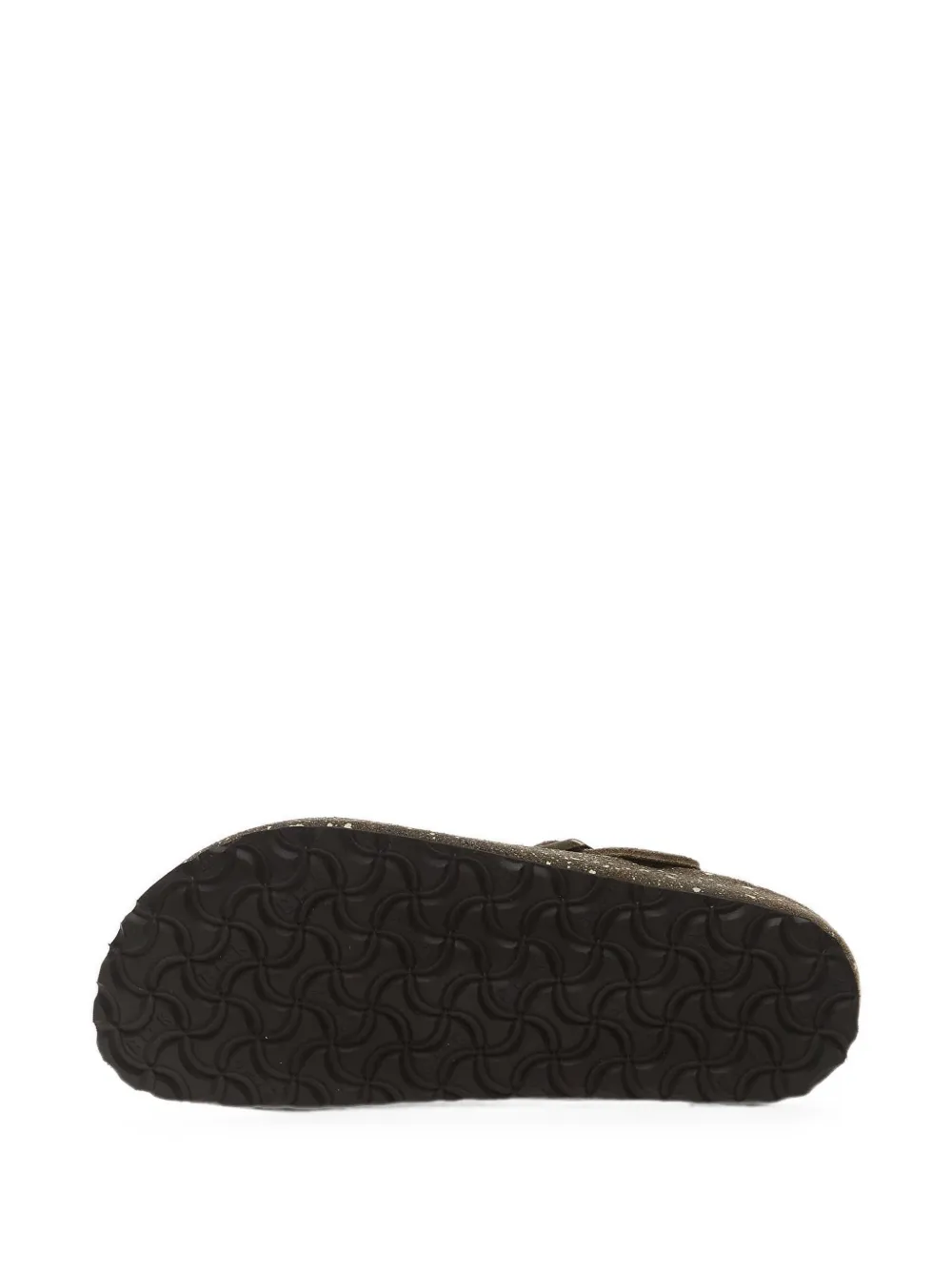 Birkenstock London The Artist sneakers met verfspatten Bruin