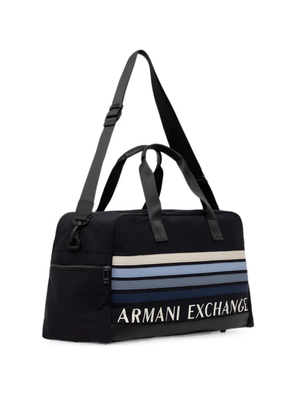 Armani Exchange Reistas met logoprint Blauw