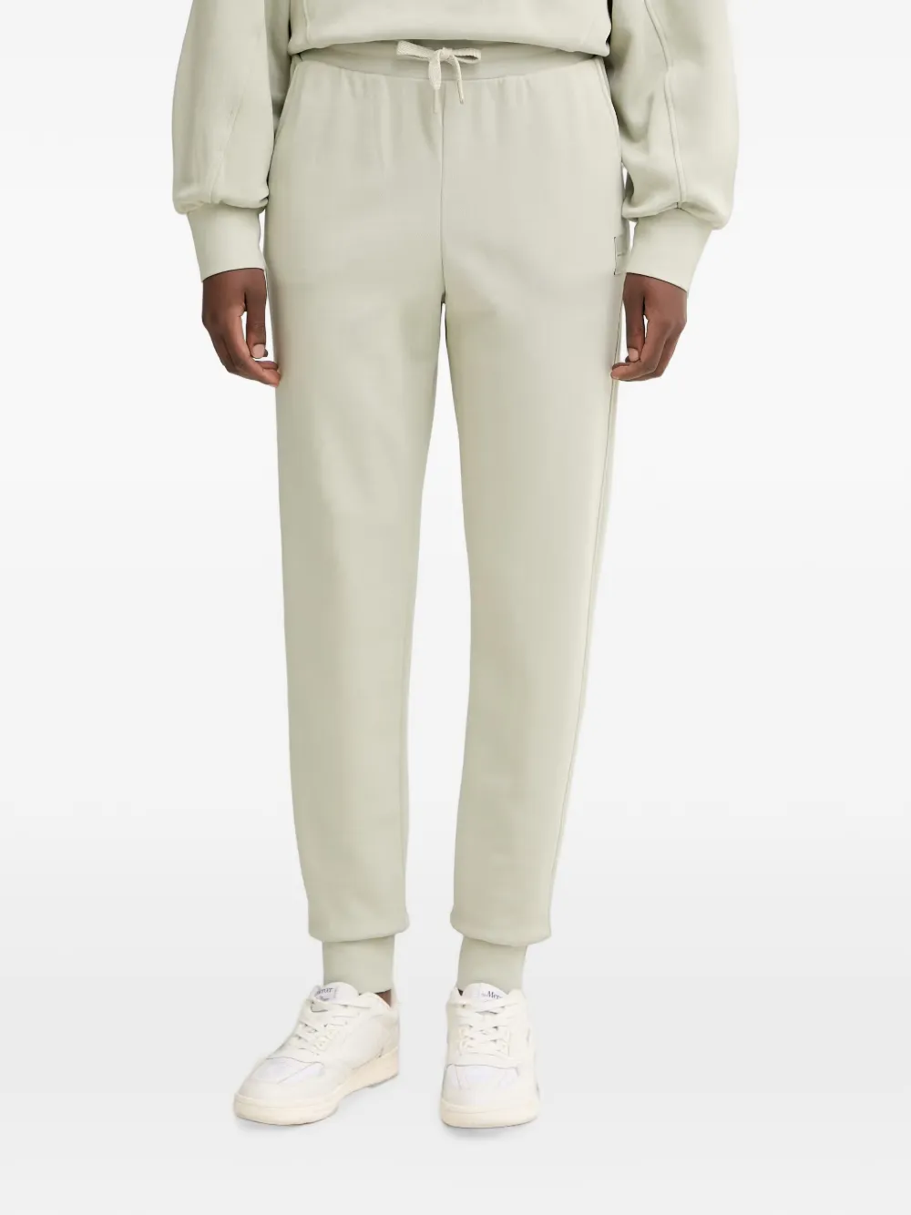 Armani Exchange logo-patch track pants - Verde