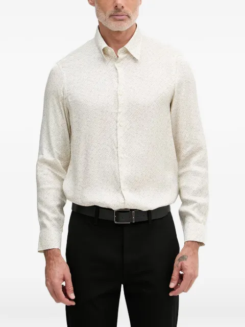 Armani Exchange all-over logo shirt