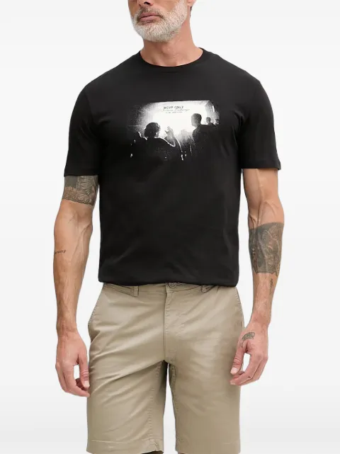 Armani Exchange stretch-cotton tailored shorts