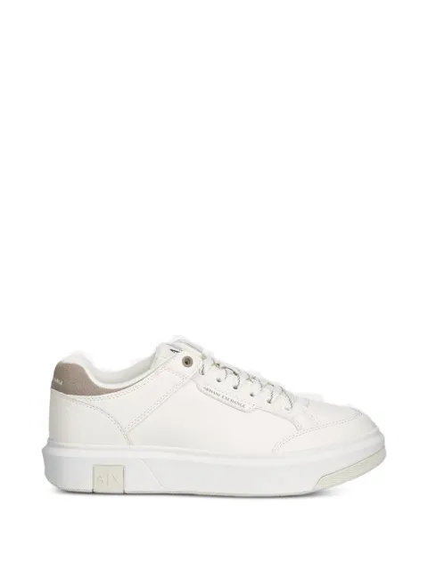 Armani Exchange logo-plaque platform sneakers