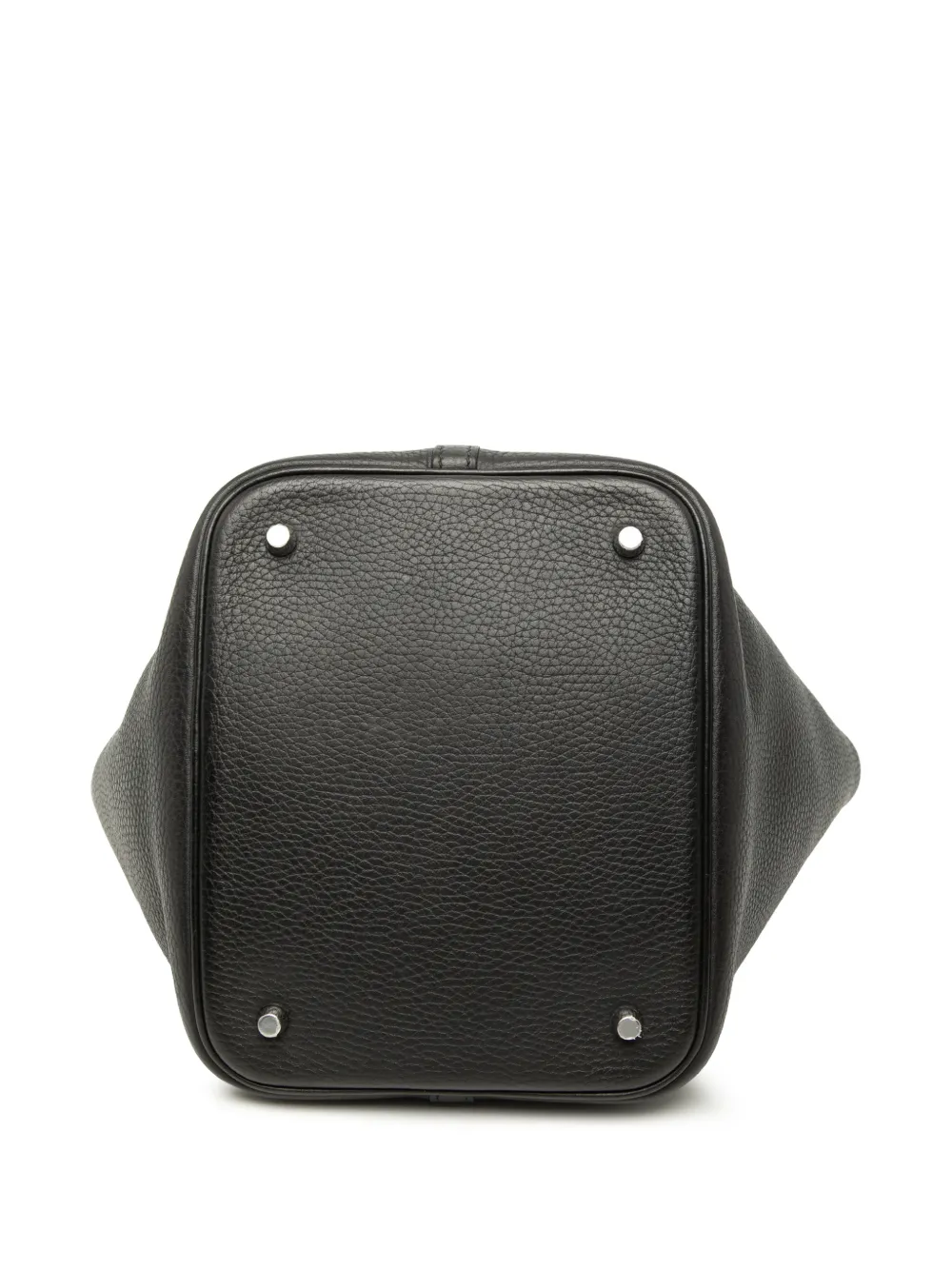 Hermès Pre-owned 2017 Clemence Picotin Lock 22 Handbag in Black, view 4