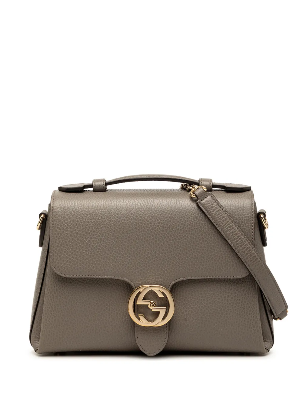 Gucci Pre-Owned Borsa a tracolla GG piccola in pelle di vitello stampa Dollaro 2000-2015 - Marrone