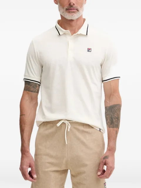 Fila Monza logo-patch polo shirt