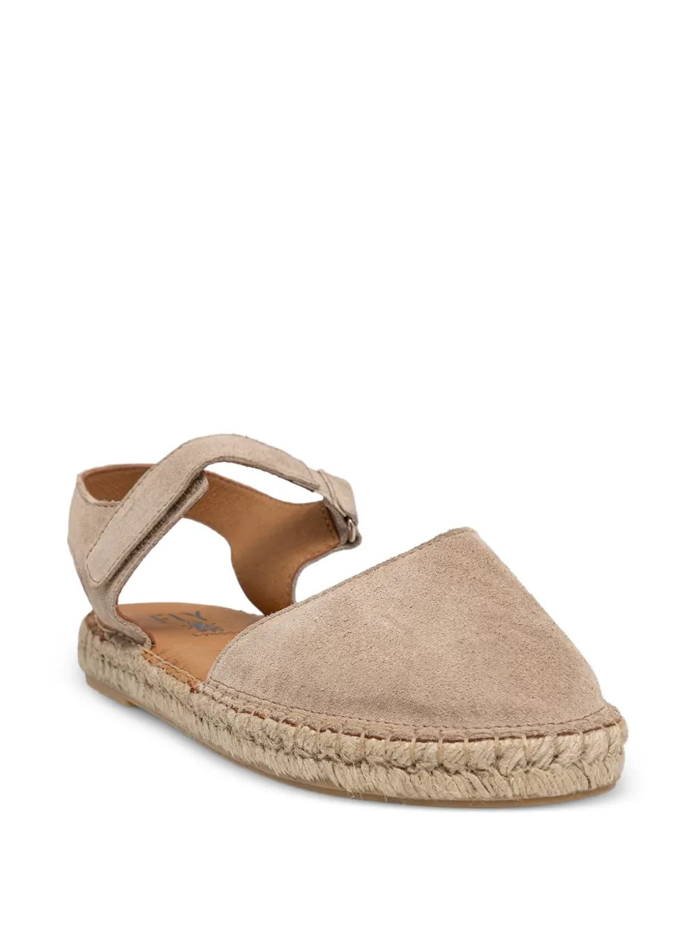 Fly London touch-strap braided-sole espadrilles Beige
