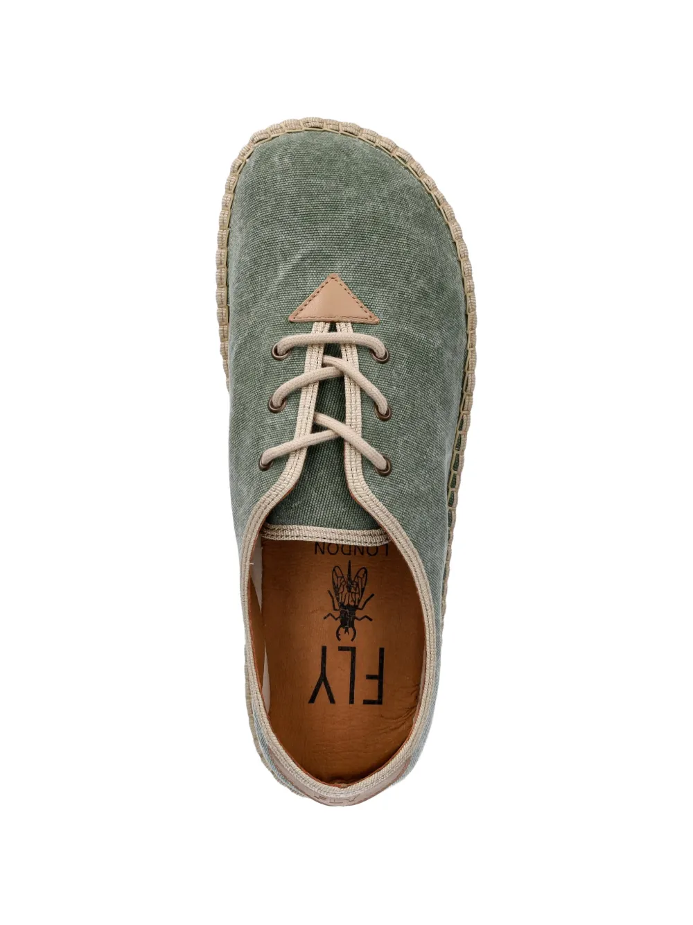 Fly London lace-up espadrilles Groen