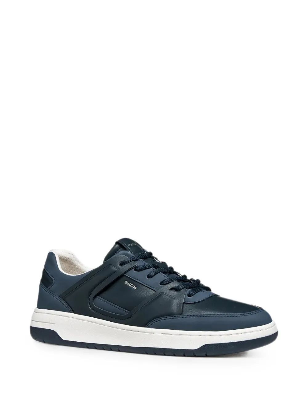 Geox Sedral Court sneakers met vlakken Blauw