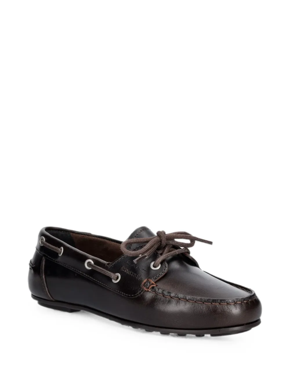 Gant lace-up leather loafers Bruin