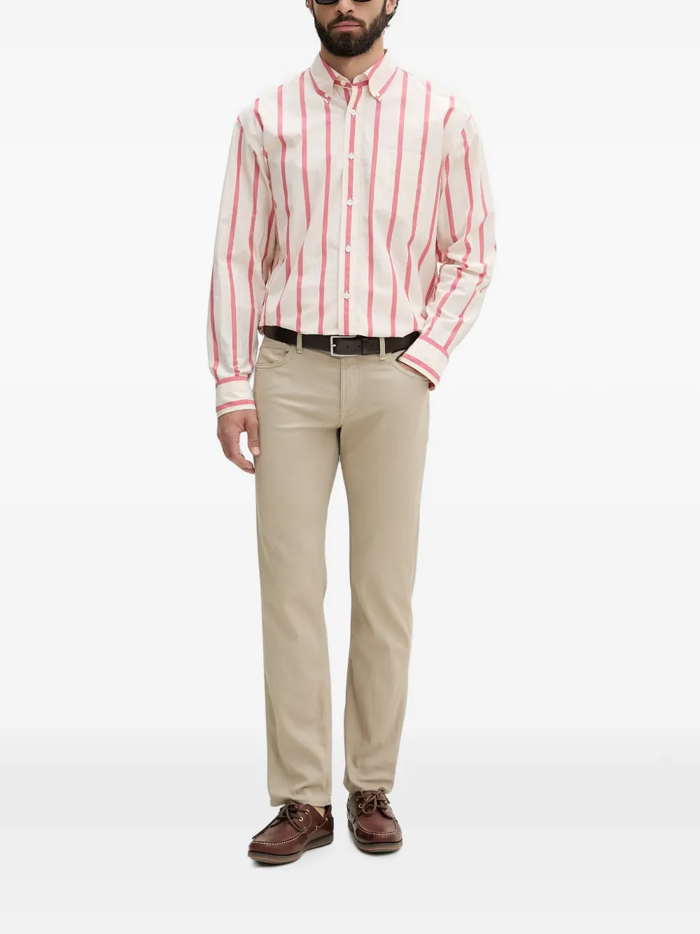 Gant Button-down overhemd Beige