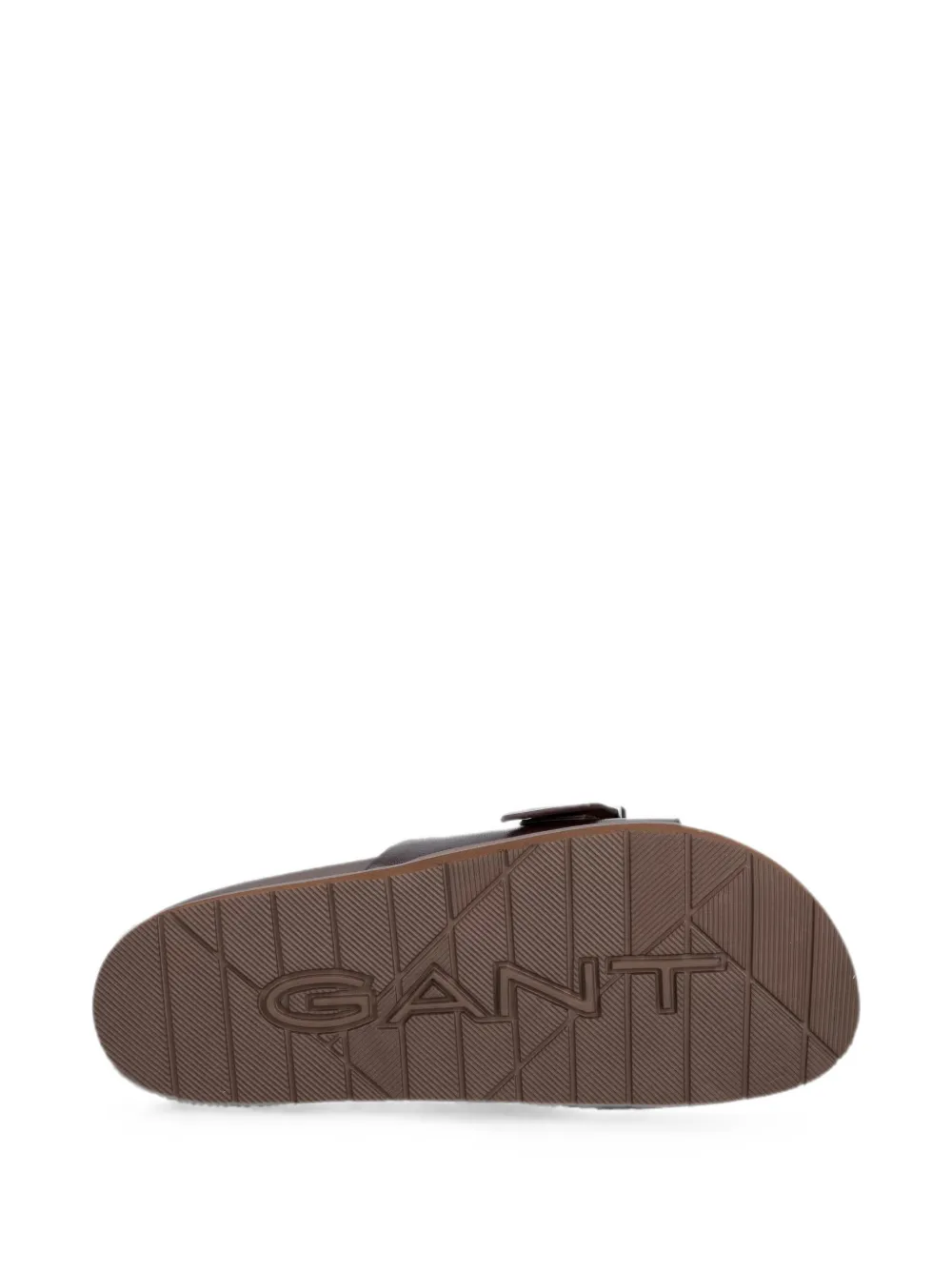 Gant buckle-detail slides Bruin