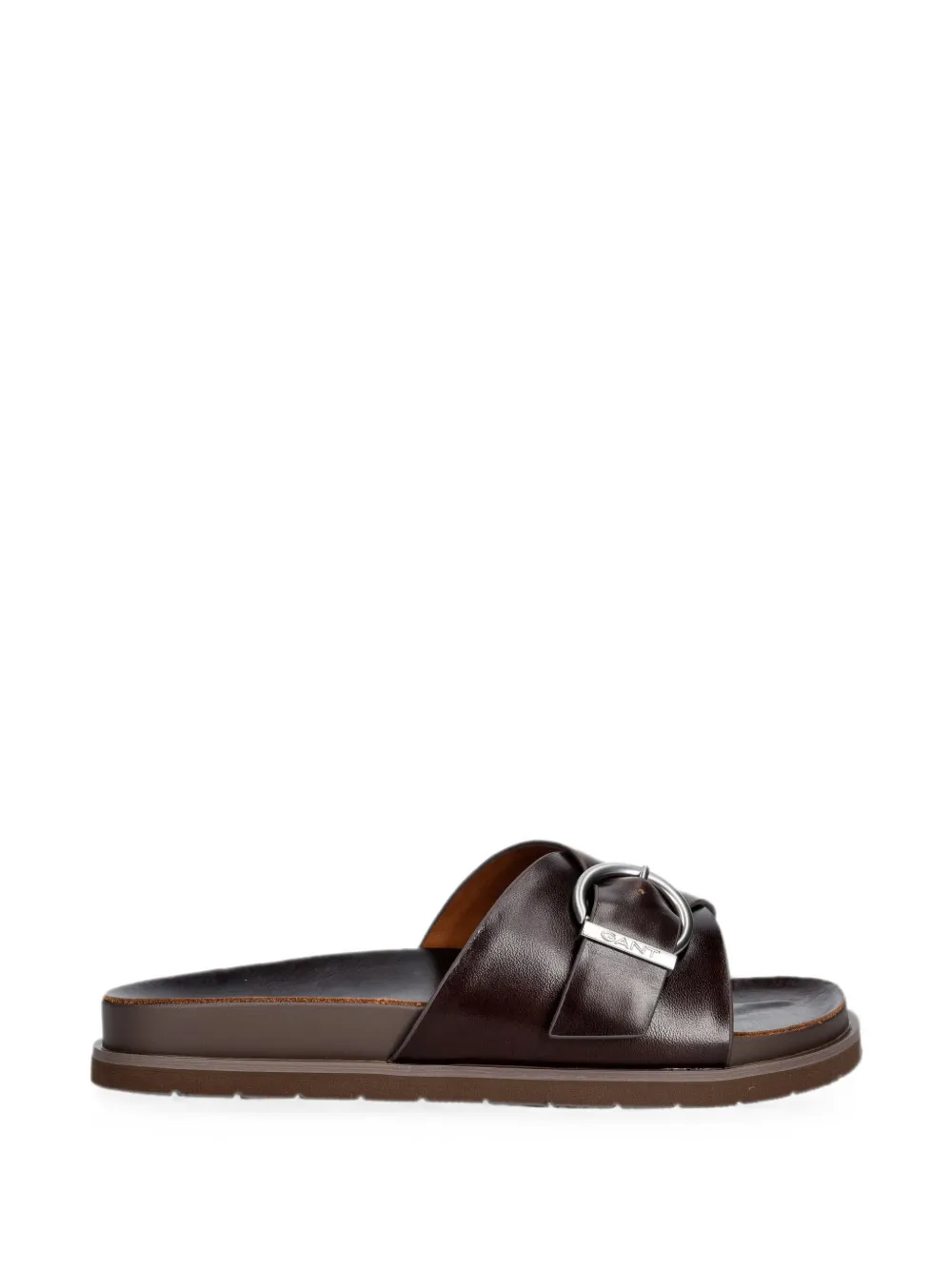 Gant buckle-detail slides - Braun