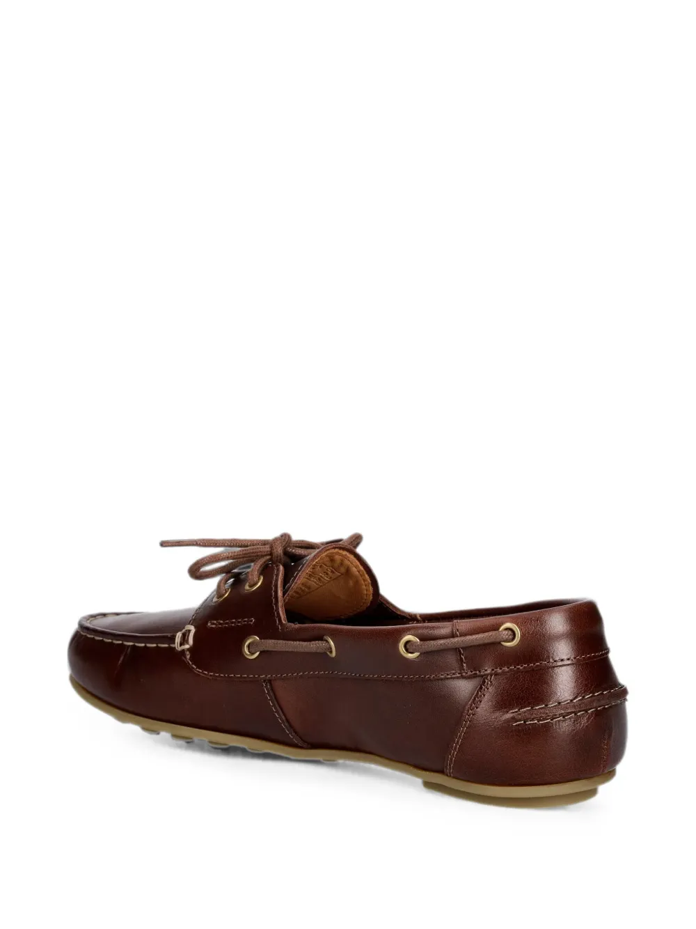 Gant lace-up leather boat shoes Bruin