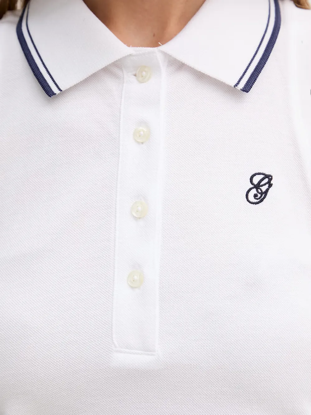 Gant Mouwloze polotop Wit