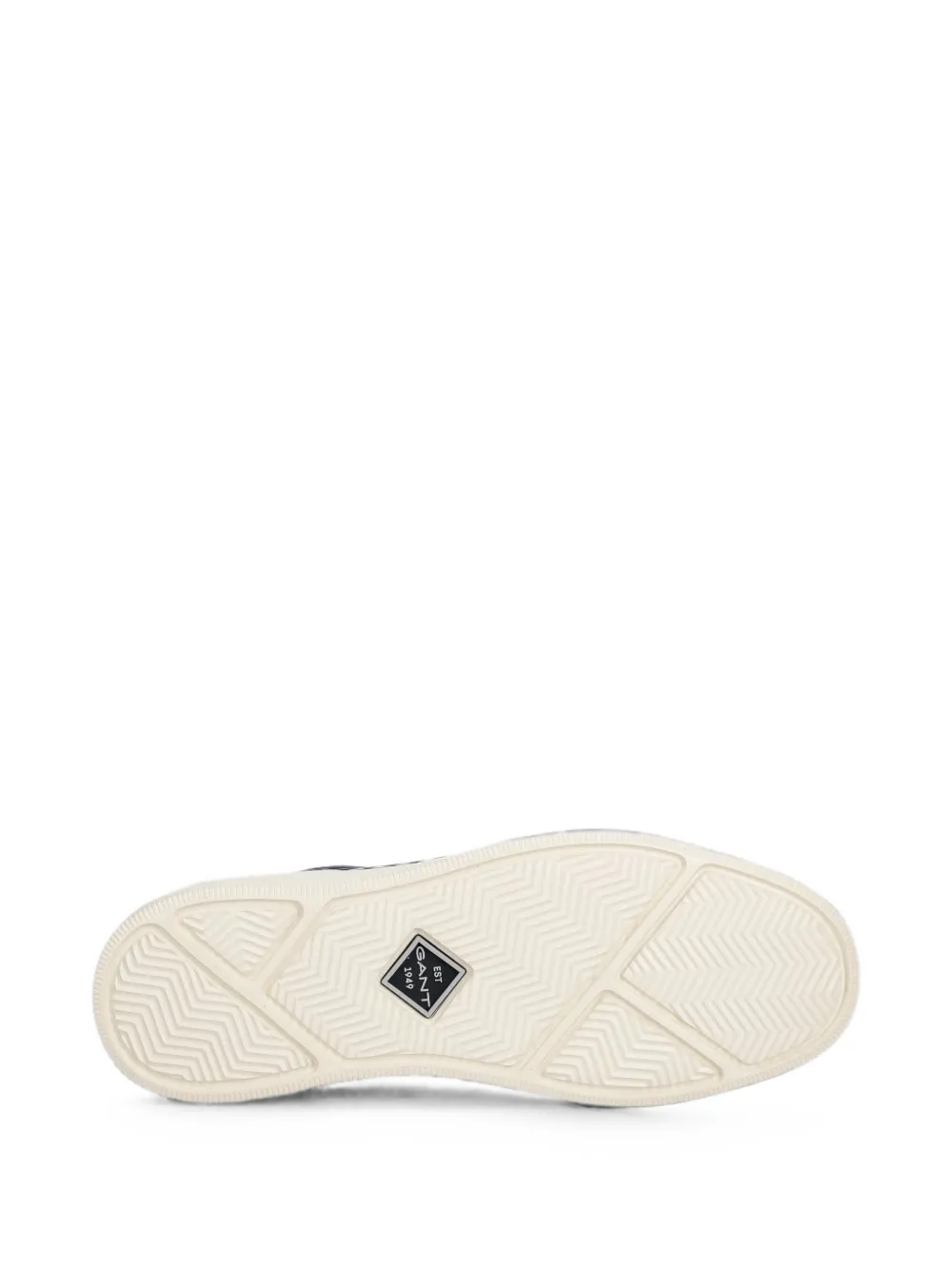 Gant lace-up logo-print sneakers Zwart