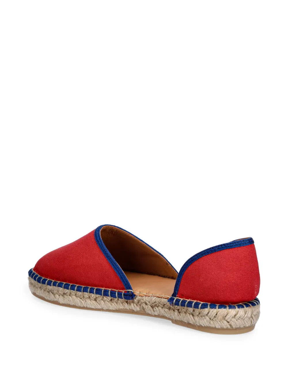 Fly London braided trim espadrilles Rood
