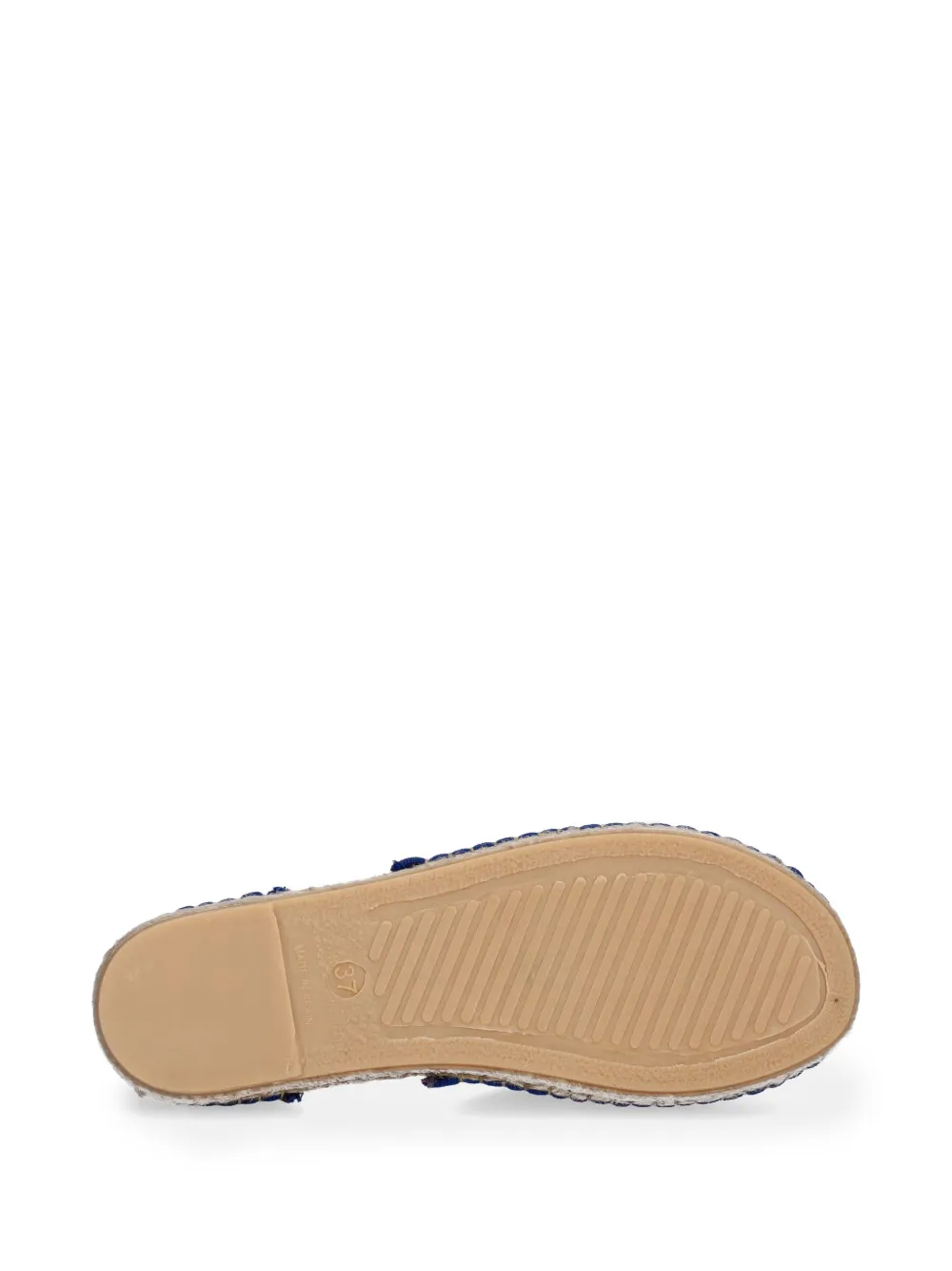 Fly London braided trim espadrilles Rood