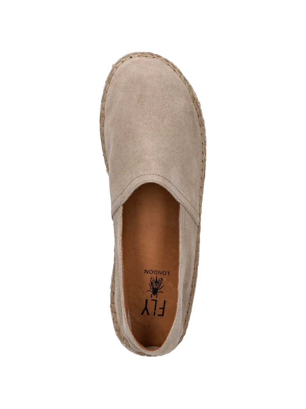 Fly London suede braided espadrilles Beige