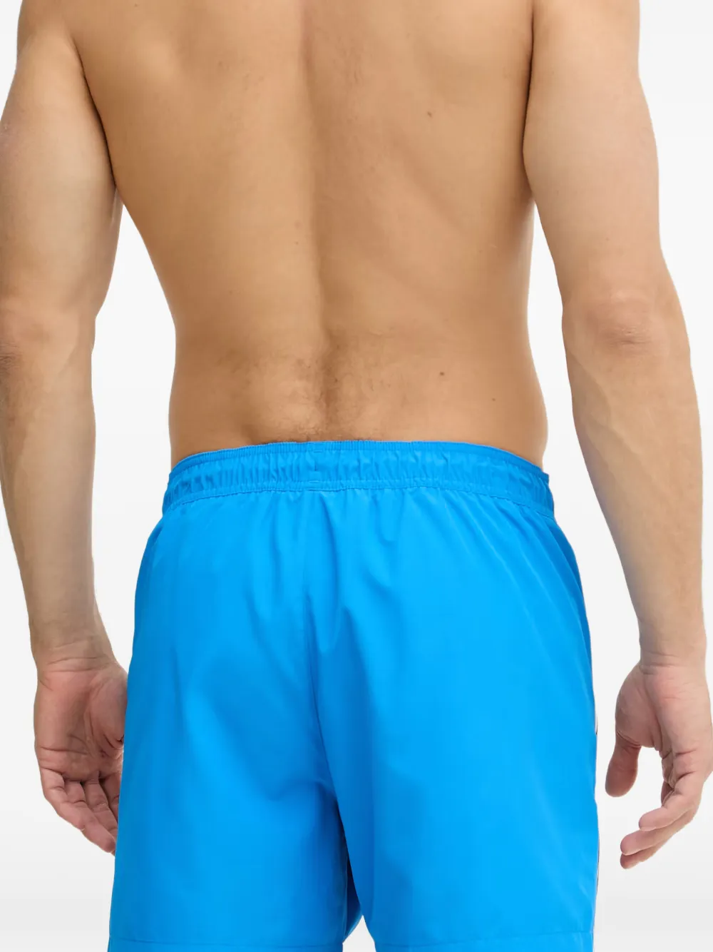 Emporio Armani Zwembroek met logoband Blauw