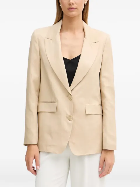 Gaudi blazer boutonné à revers pointus